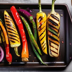 Frisches Plancha Gemüse: Gesund und Geschmackvoll Zubereitet