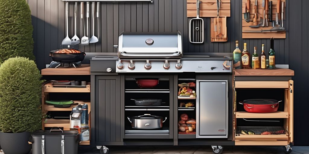grill accessories storage solutions